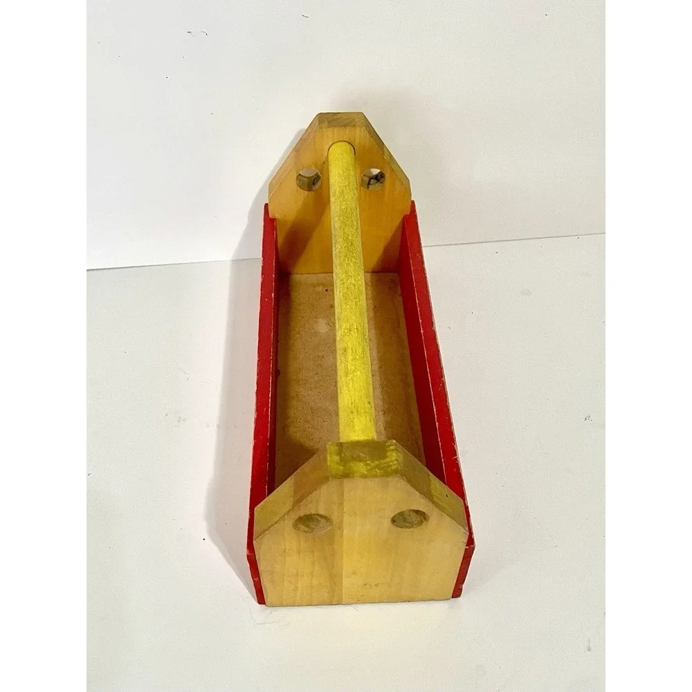 Vintage Connor Kids Power Tool Kit Jr Carpenter wooden take a long box